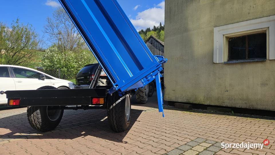 Przyczepa jednoosiowa wywrotka na 3 strony Budzów