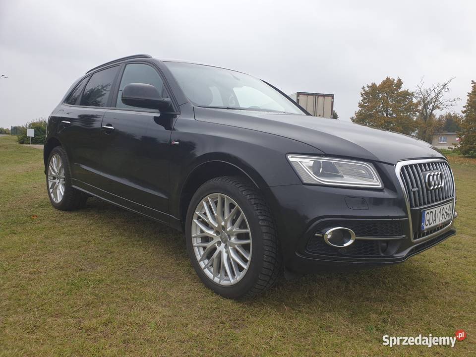 AUDI Q5 30 TDI 258 2016 SLINE wspomaganie kierownicy Pruszcz Gdański