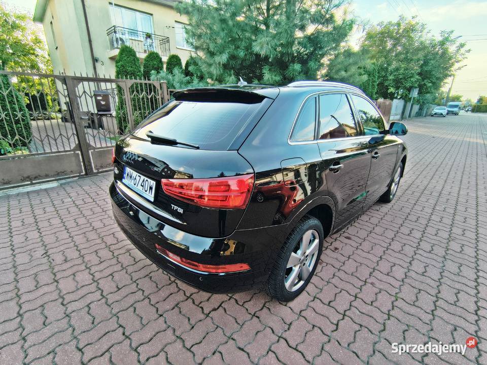 Audi Q3 20 TFSI Quattro Sport S Tronic gniazdo AUX Q3 Mińsk Mazowiecki