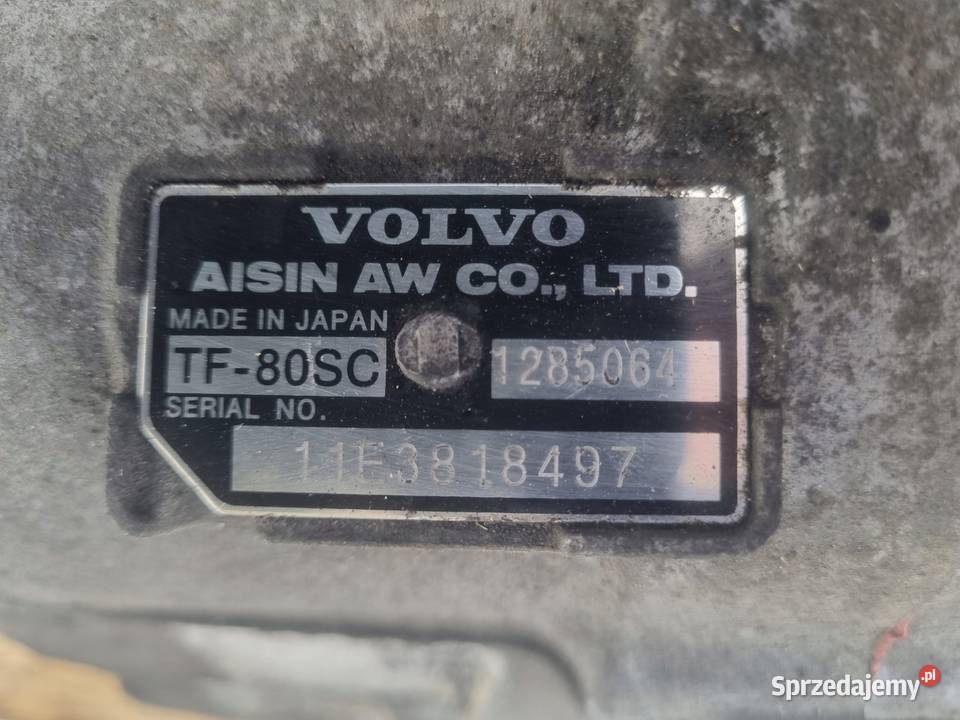 AUTOMATYCZNA SKRZYNIA BIEGÓW Volvo C30 V50 S40 Rudka