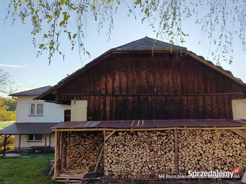 Dom w Domaradzu pow Brzozowski ogródek podkarpackie Domaradz