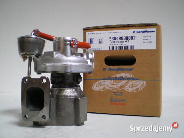 Turbosprężarka BorgWarner KKK 53049880082 mazowieckie Siedlce sprzedam