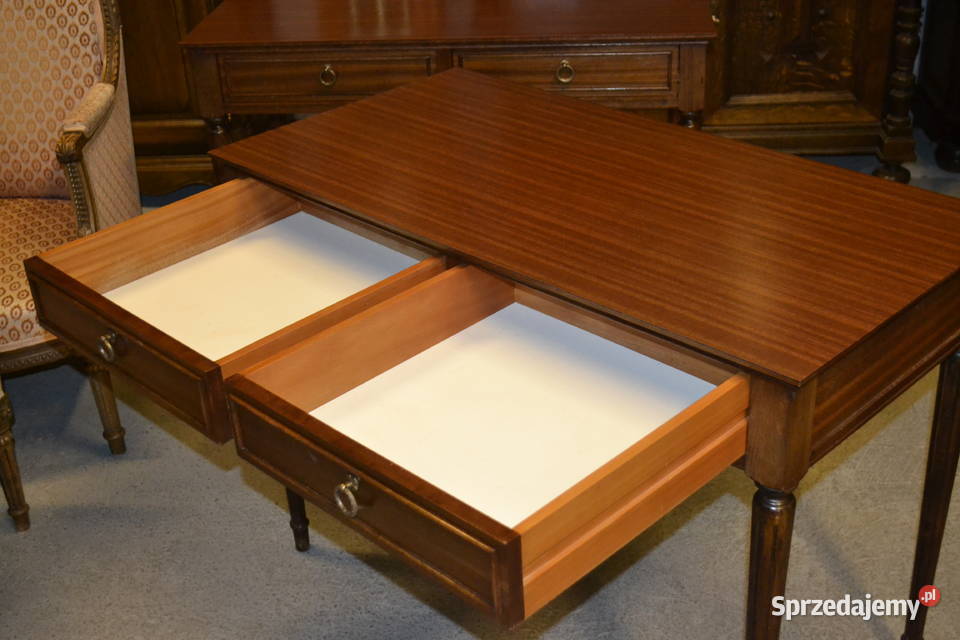 biurko z szufladami orzech Będzin