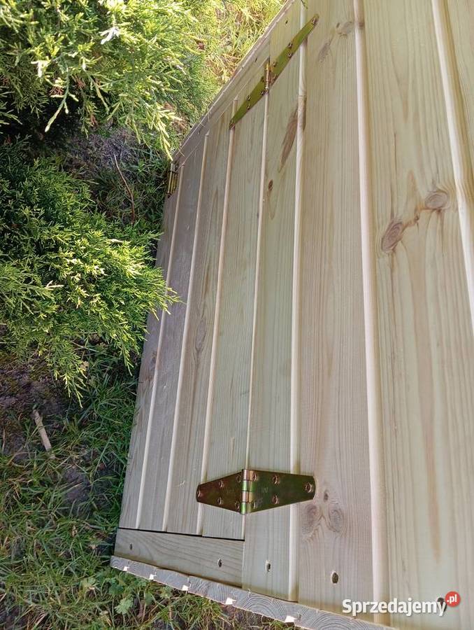 Toaleta Drewniana Z Deski Heblowanej Wychodek Wrocław