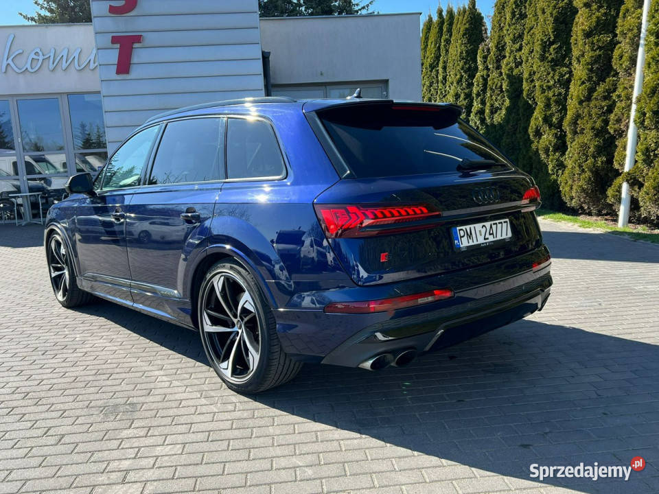 Audi SQ7 TFSI BO Panorama Lift 7 os Pneumatyka serwisowany w ASO Audi Baranowo