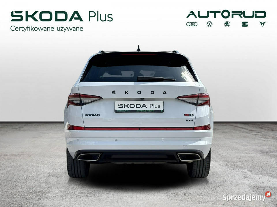 koda Kodiaq RS 20TSI 245 DSG 4X4 FV VAT23 czujnik zmierzchu