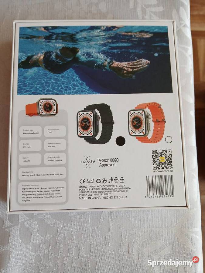 Smartwatch zegarek wielofunkcyjny