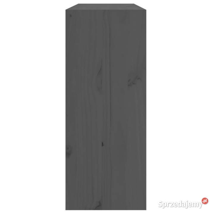 Szafka na wino szara 62x25x62 lite drewno mazowieckie Warszawa