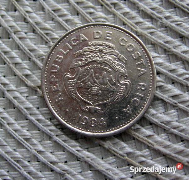 Kostaryka 2 Colones 1984r Kalisz