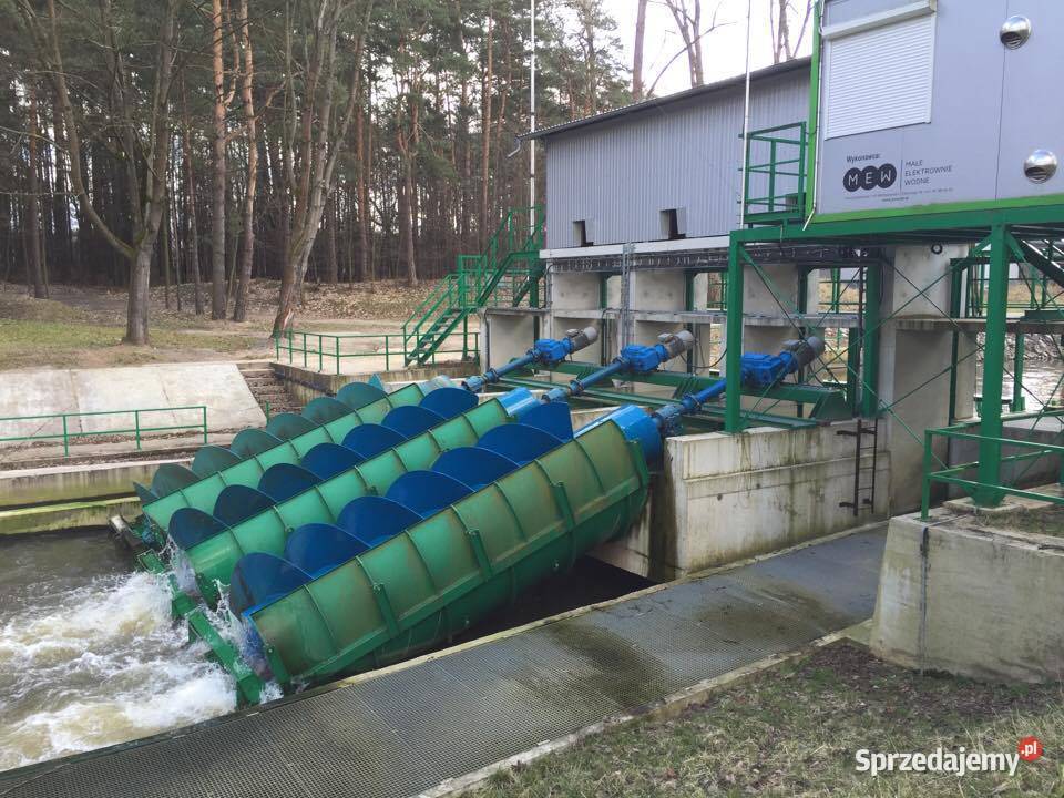 MEW Pakiet dwóch elektrowni wodnych 165 kW Kolonowskie