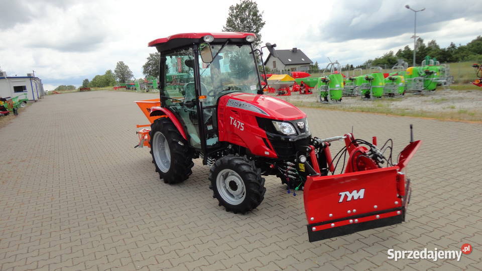 Ciągnik Komunalny TYM T475 Rolniczy do zimowego łódzkie Kozenin