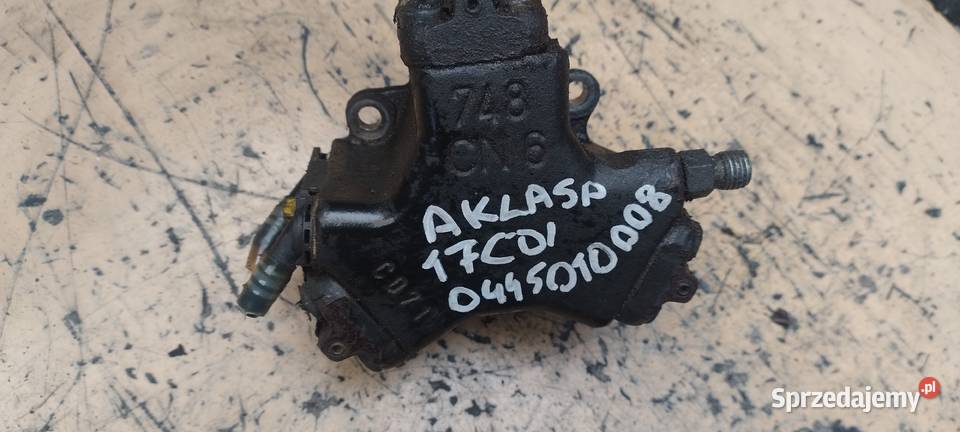 MERCEDES A KLASA VANEO 17CDI pompa wtryskowa Pompy wtryskowe Kielce
