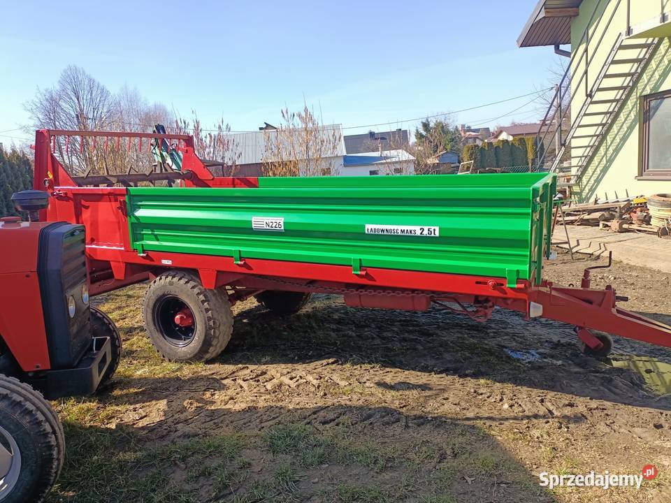 Rozrzutnik obornika jednoosiowy 25T Nawożenie Jasło