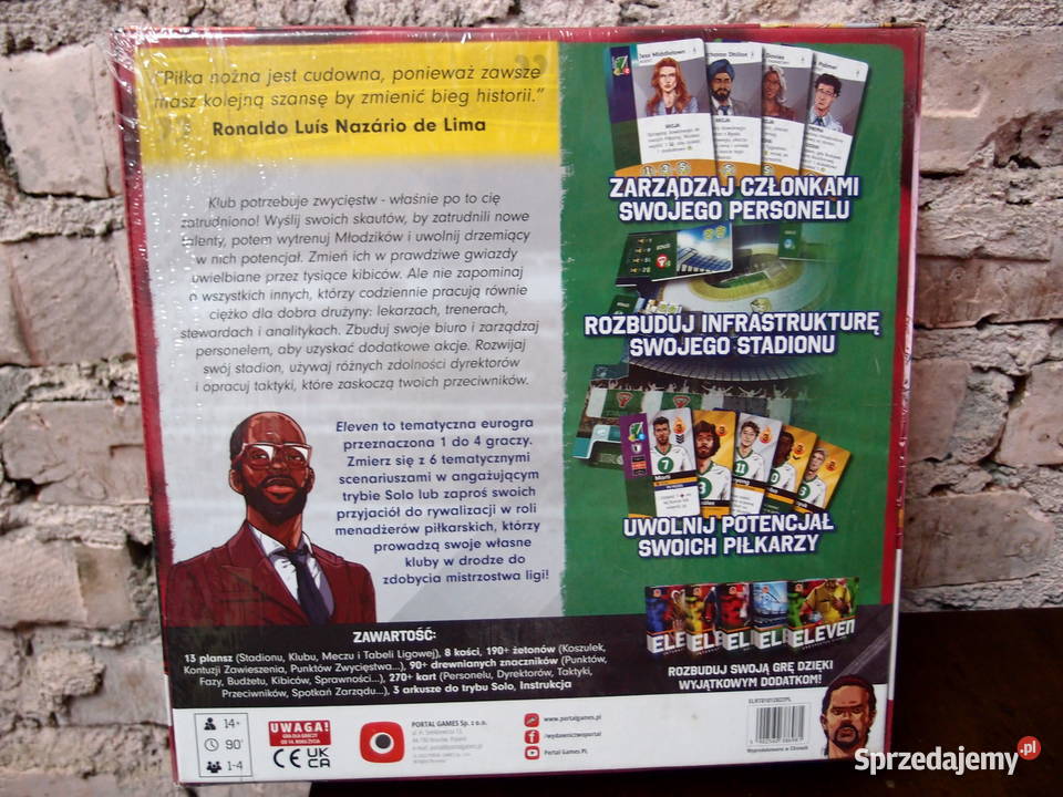 Gra planszowa Portal Games Eleven edycja polska Łódź