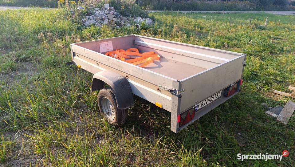 Przyczepka samochodowa lekka dmc 750 Osiniec sprzedam