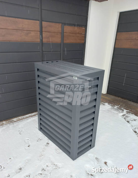 Osłona pompy ciepła 90x40x140 antracyt GP321 Dom i Ogród