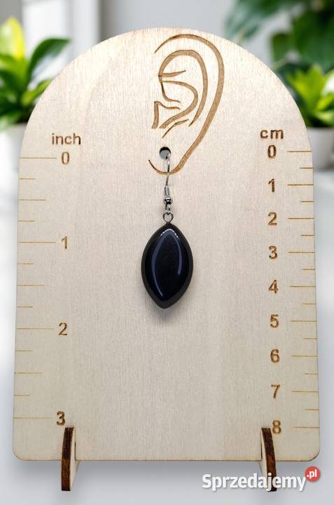 Kolczyki z ONYKSU onyks łezki 1416 Warszawa