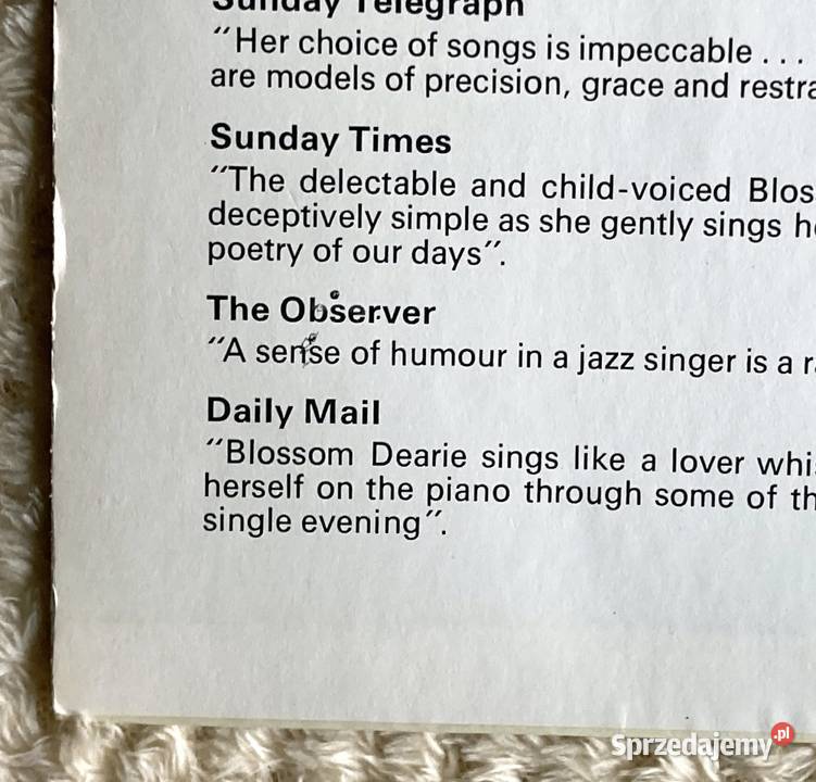 Blossom Dearie Blossom Dearie Blossom Time At zachodniopomorskie Szczecin