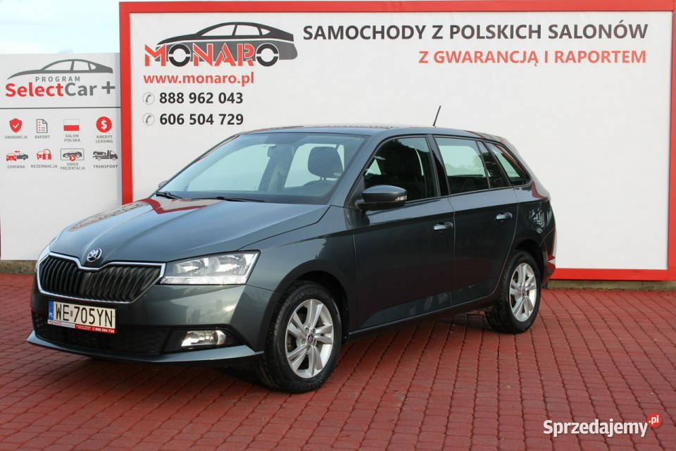 koda Fabia AMBITION 10 TSI 95 Salon Polska garażowany Włocławek