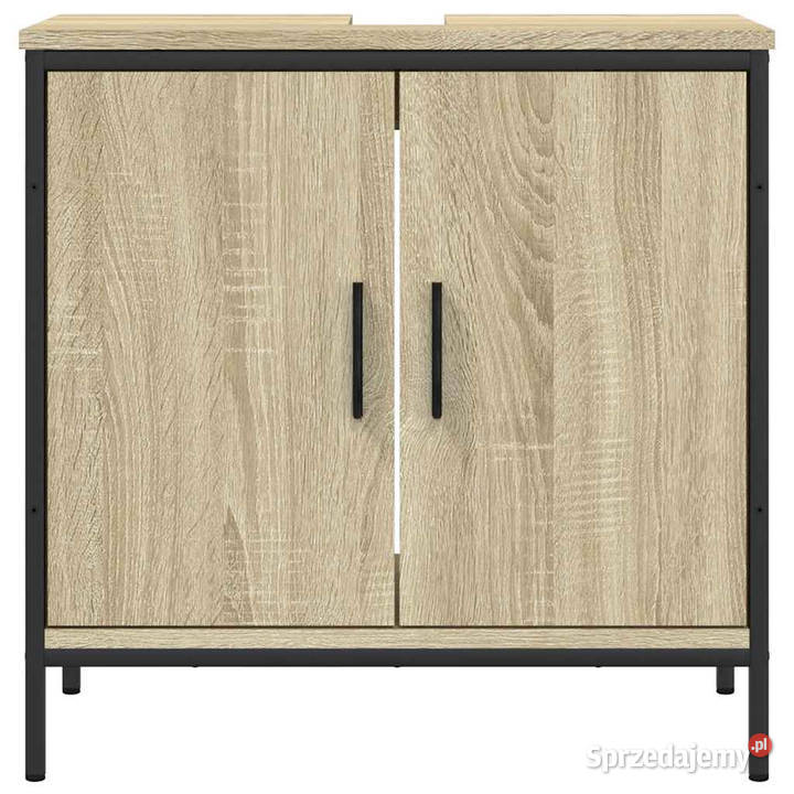 Szafka pod umywalkę dąb sonoma 60x30x60 WM842447 mazowieckie Warszawa
