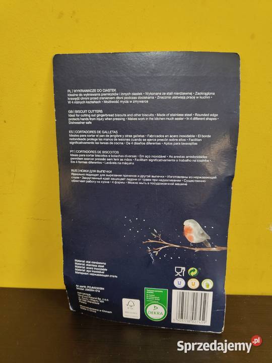 Wykrawacze świąteczne do ciastek mazowieckie Mszczonów