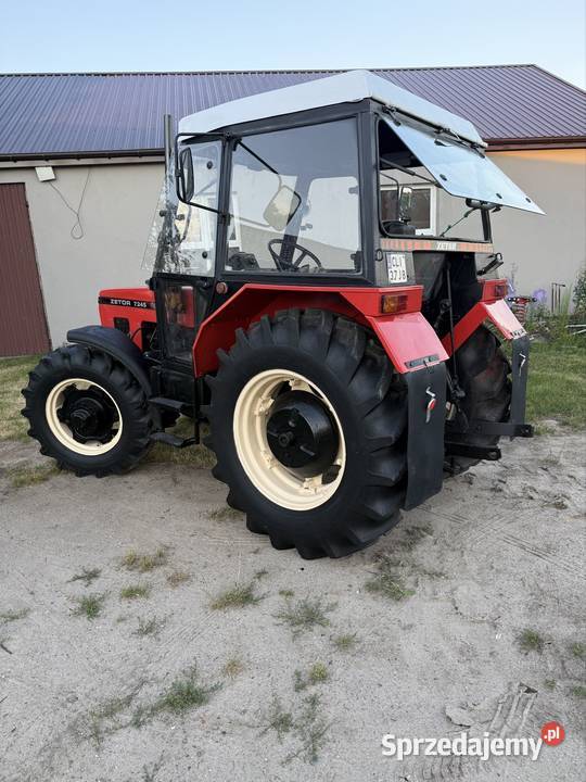 Zetor 7245 rolnika kujawsko-pomorskie Lipno