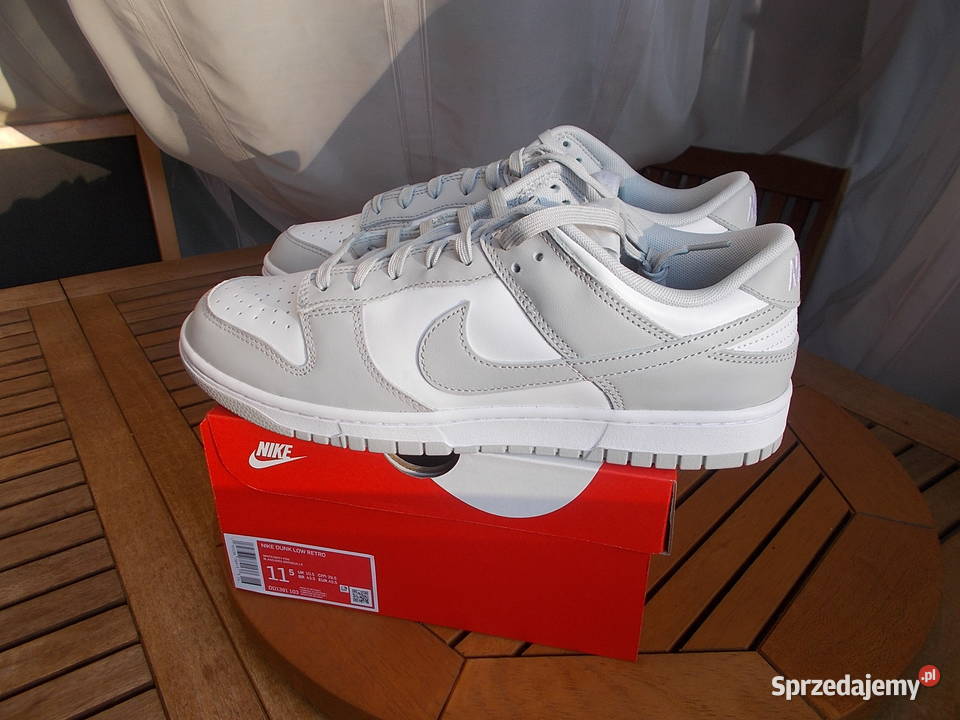 r Eur 45 29 Nike Dunk Low Grey Fog DD1391103 Poznań sprzedam