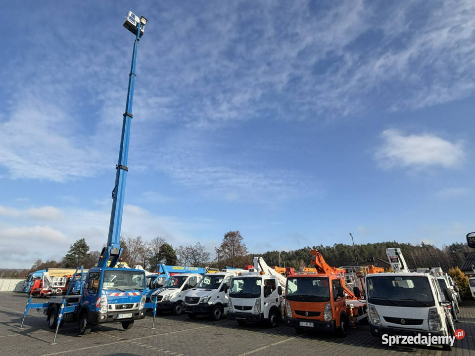 Nissan Cabstar Podnośnik Koszowy 22m RUTHMANN ABS Widełki