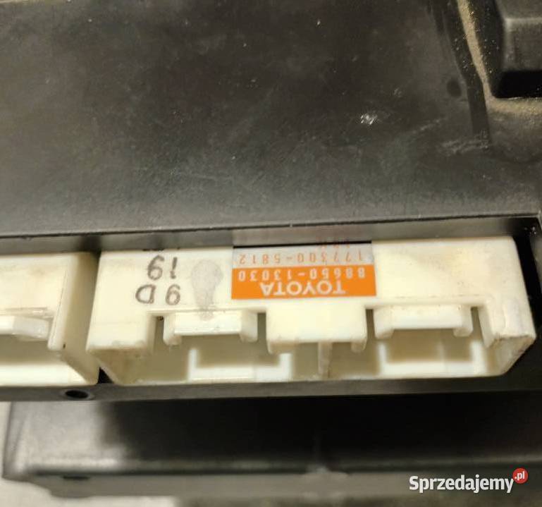 Panel sterowania klimatyzacją Toyota Corolla E12 Panele sterowania, przełączniki Łódź