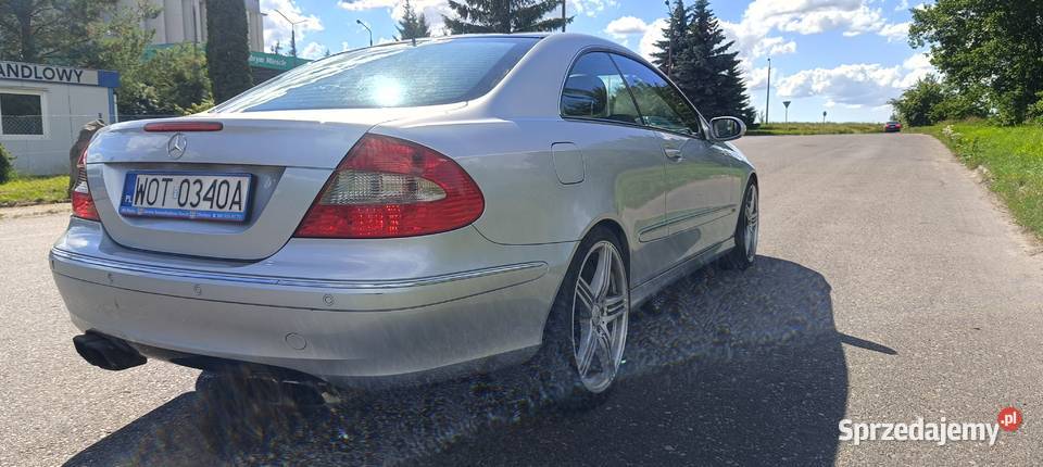 MercedesBenz CLK 350 Coupe 35 V6 LPG BRC Automat nieuszkodzony Samochody osobowe Dobre Miasto