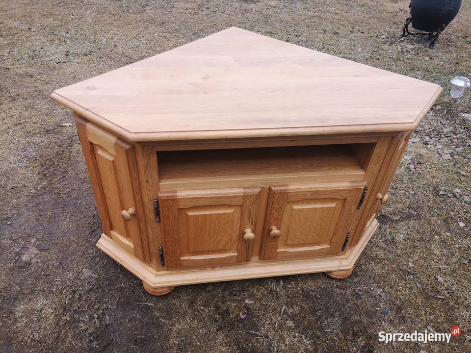 Szafka narożna drewniana łódzkie Aleksandrów Łódzki