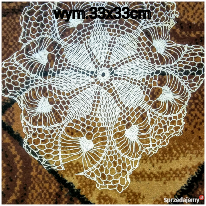 Stare ręcznie robione serwetki Chorzów sprzedam