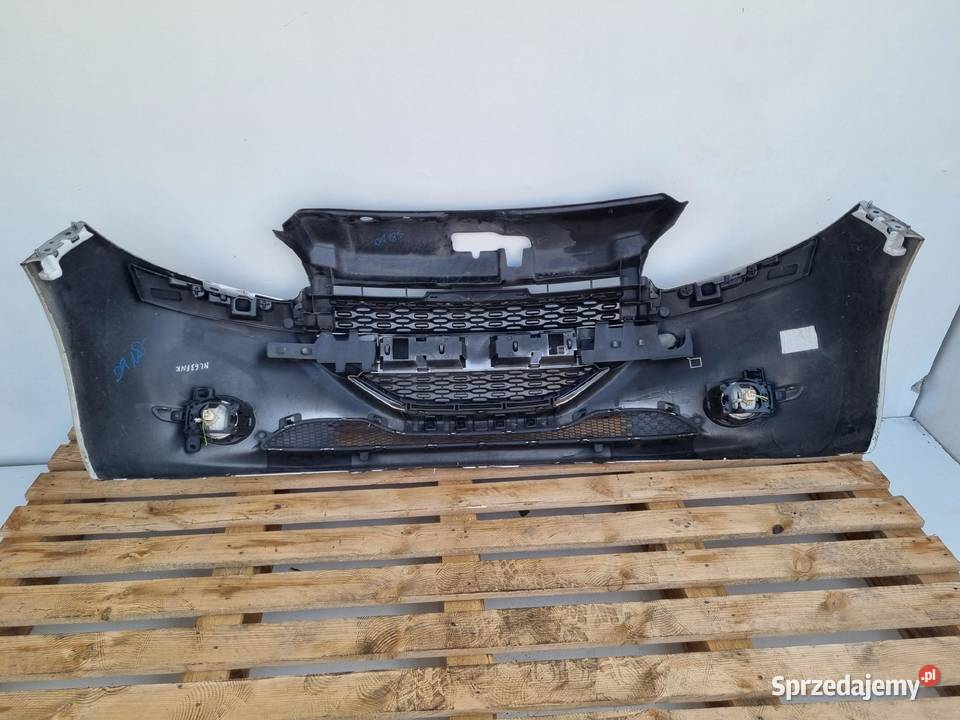Peugeot 208 KOMPLETNY PRZEDNI ZDERZAK przód EZR Janów
