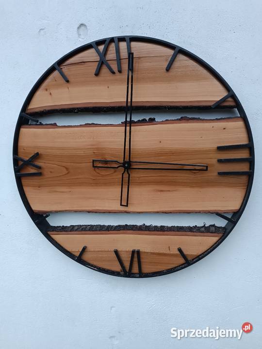 Zegar ścienny loft lubelskie Bodaczów