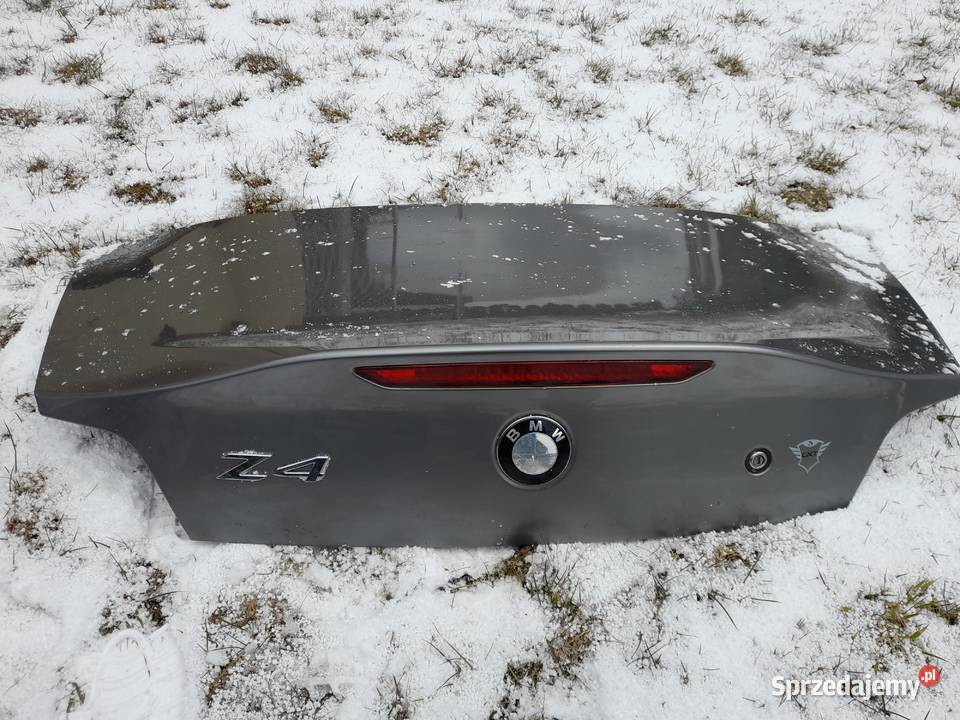 BMW Z4 E85 Zderzak tył Sterlinggrau 472 Klapy bagażnika Białystok