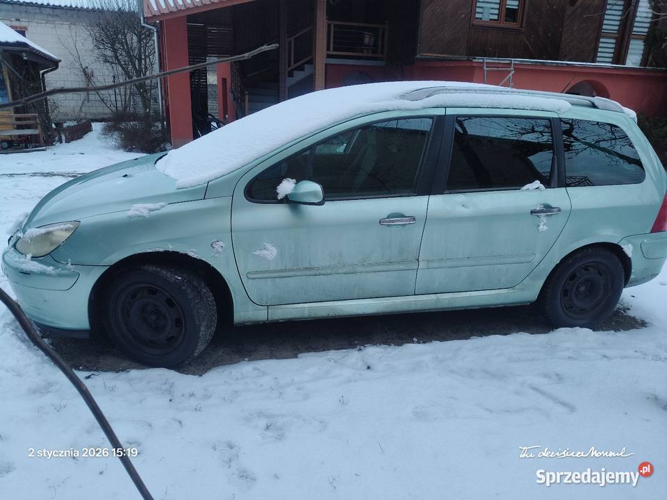 Peugeot 307 SW 16 blpg zielony Biłgoraj sprzedam