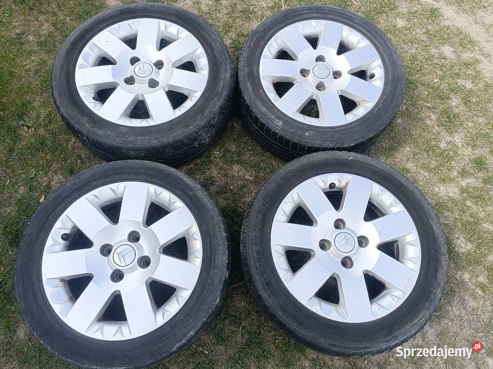 Felgi aluminiowe Citroen 15 lubelskie Parczew sprzedam