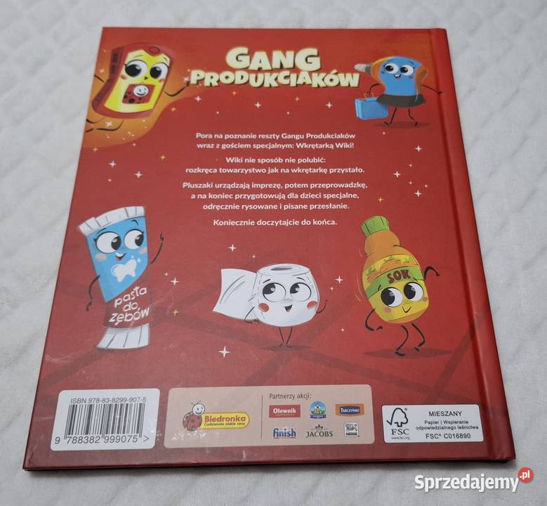 Gang produkciaków mapa sklepowych skarbów ISBN 9788382999075 śląskie Czeladź sprzedam