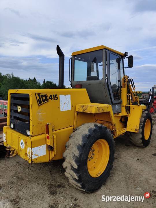 Ładowarka Kołowa Przegubowa JCB 415 z Chwytakiem Tymowa