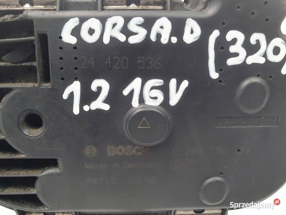 PRZEPUSTNICA Opel Corsa D 12 14 16V 24420536 Chełm