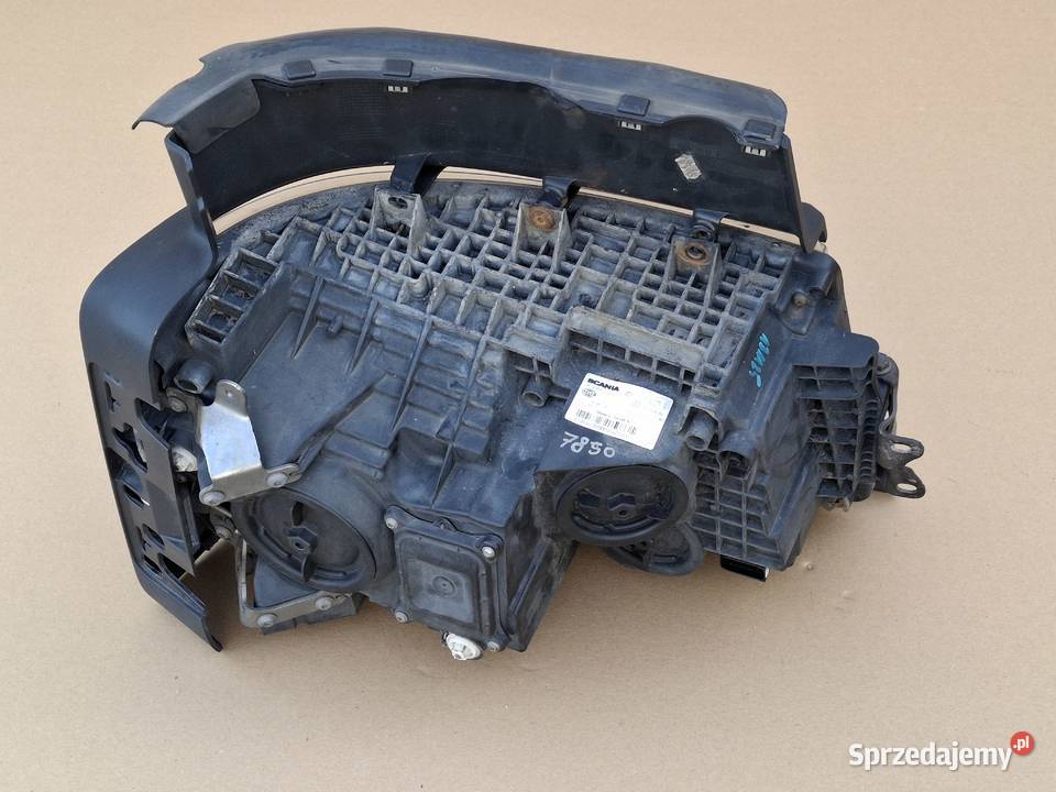 SCANIA R S REFLEKTOR LEWY H7 LAMPA LEWA RAMKA lubuskie Bieleń sprzedam