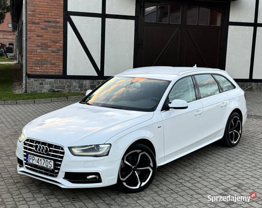Audi A4 2015r Lift 20 Tdi 143 Quattro S tronic Rok produkcji 2015 Iława