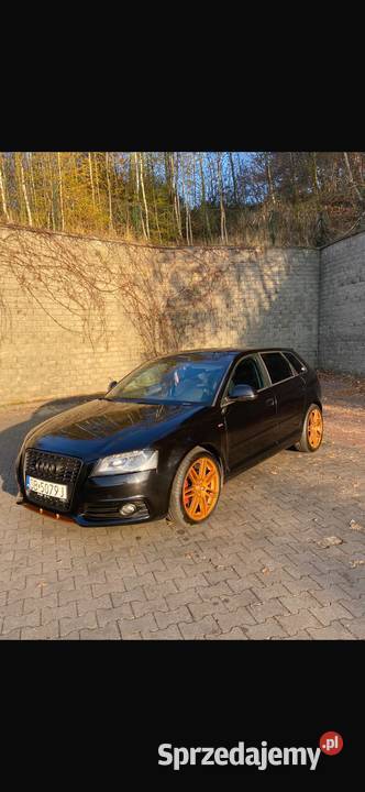 Audi A3 8P Quatrro 20 TDI 3X Sline Rok produkcji 2008 Wałbrzych sprzedam