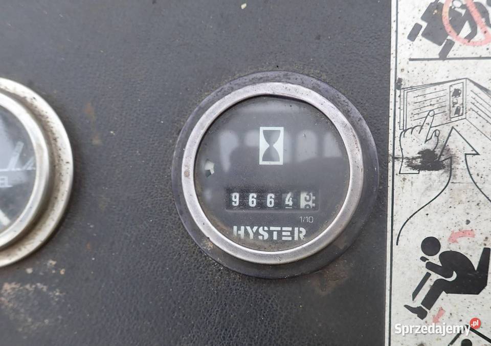 Wózek widłowy HYSTER S700A Diesel Udźwig 7 ton Kraków