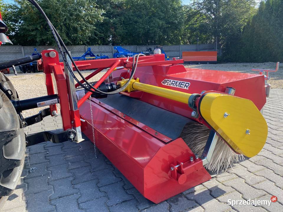 Zamiatarka 150 z koszem na WOM 4Farmer Rawa Mazowiecka