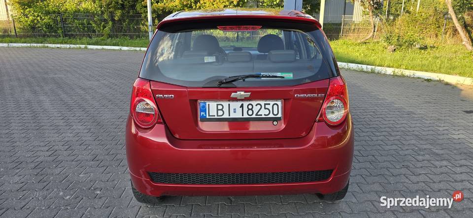 CHEVROLET AVEO 12i BENZYNA PRZEGLĄDOC012026 Świdnik