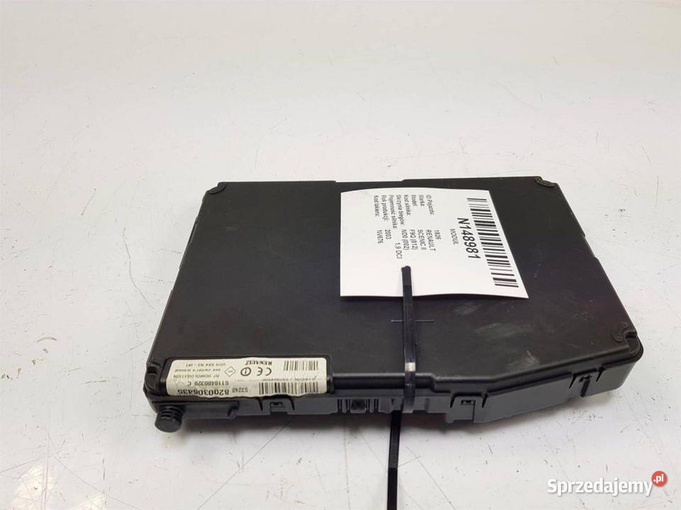 MODUŁ RENAULT SCENIC II 8200306435 Pozostałe Lipno