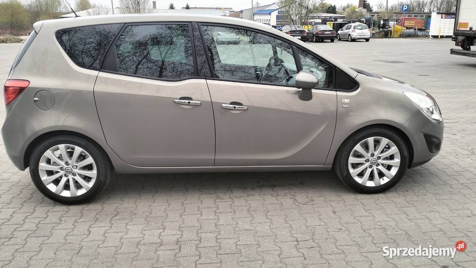 OPEL MERIVA B bezwypadkowa 2010 r mały przebieg czujnik deszczu lubuskie Strzelce Krajeńskie