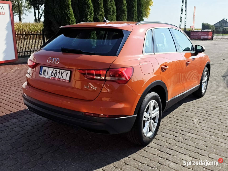 Audi Q3 20 35 TDI 150 STronic Pomarańczowy Salon