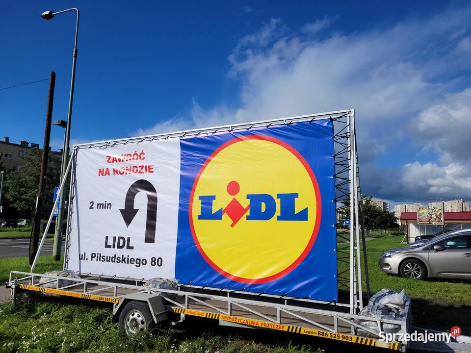 Reklama mobilna Powierzchnie reklamowe Legnica